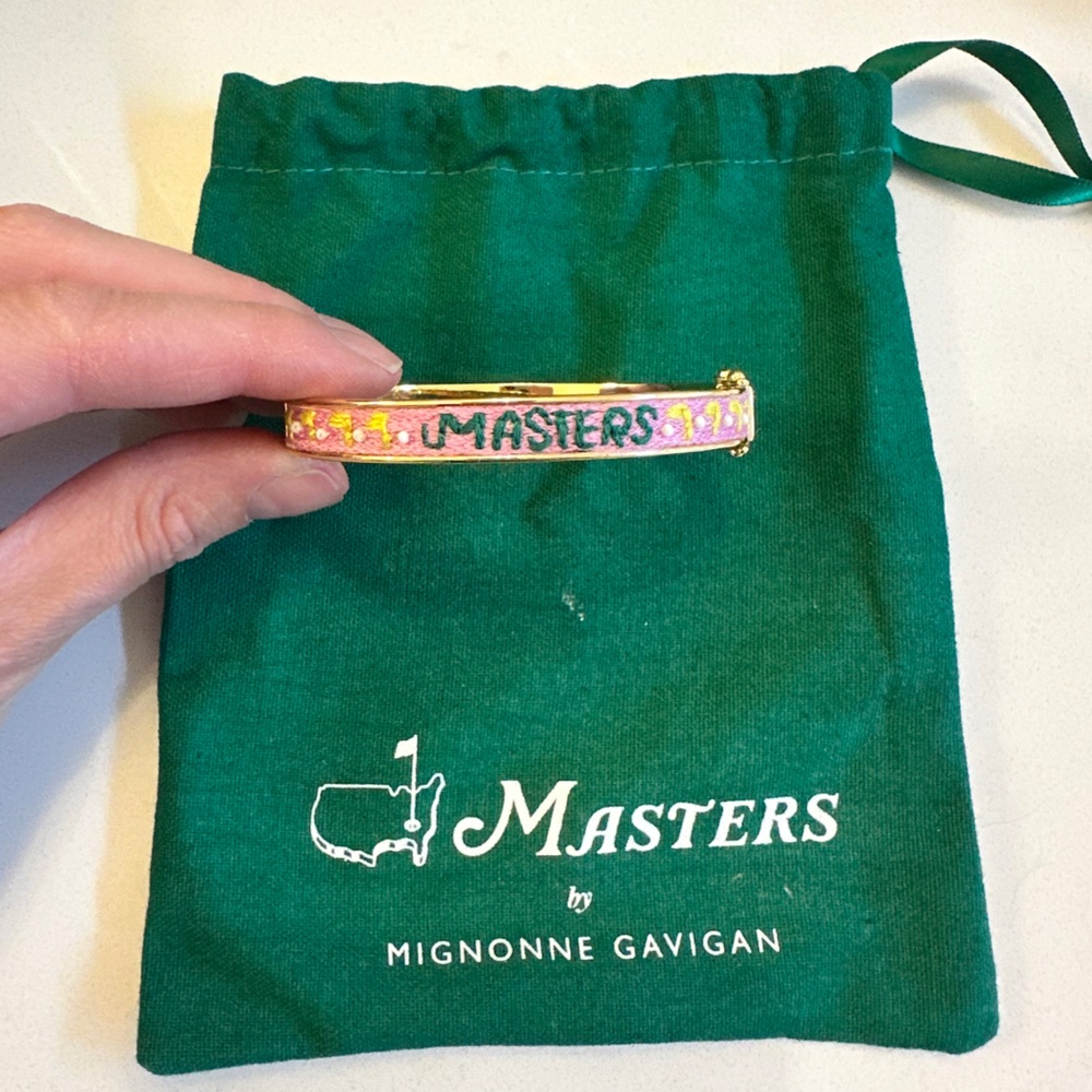 Mignonne Gavigan Pink and Gold Master’s Bracelet